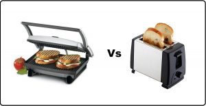 sandwitchmaker vs toaster