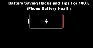battery saving tips